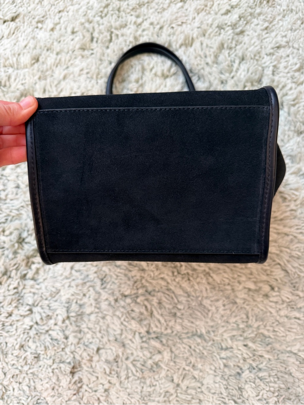 Madewell Lexington Small Tote in Suede - Picture 6 of 8